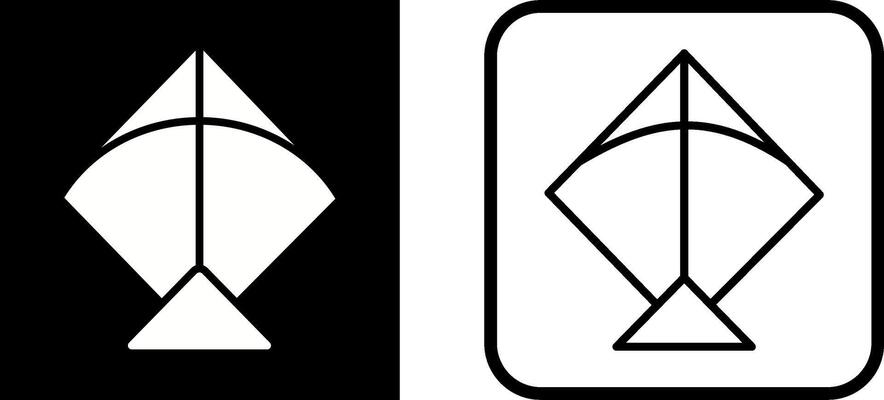 Kite Vector Icon