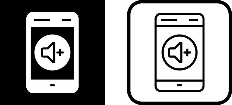 icono de vector de alto volumen