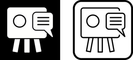 Message Board Vector Icon