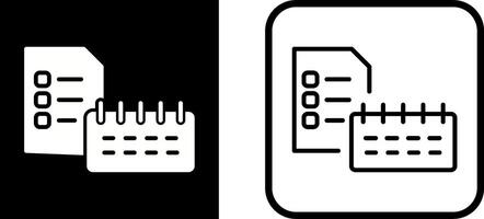 icono de vector de tareas