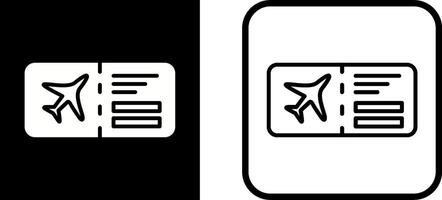 Plane Tickets Vector Icon