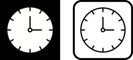 icono de vector de tiempo