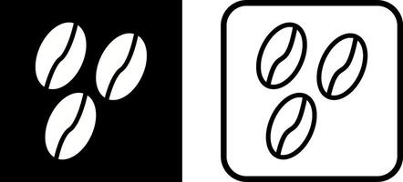 Coffee Beans Vector Icon