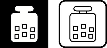 Sugar Bottle Vector Icon