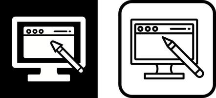 Edit Webpage Vector Icon