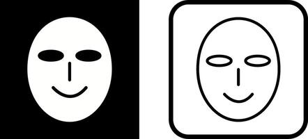 Ancient Face Mask Vector Icon