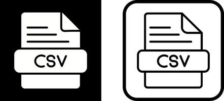 CSV Vector Icon