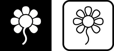 icono de vector de flores pequeñas