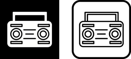 Cassette Player Vector Icon