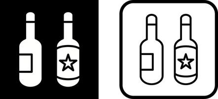 Beer Bottles Vector Icon