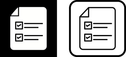 Filling Ballot Paper Vector Icon