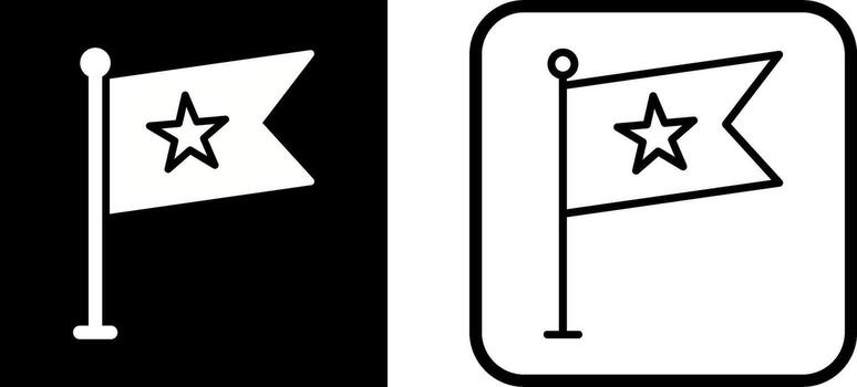 icono de vector de banderas