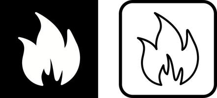 Flame Vector Icon