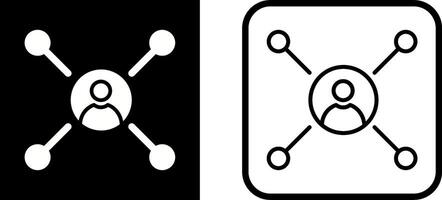 redes vector icono