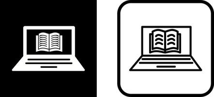 Online Books Vector Icon