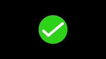 Animated Check Mark, Tick Write checkmark animation Free Video