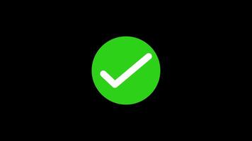 Animated Check Mark, Tick Write checkmark animation Free Video