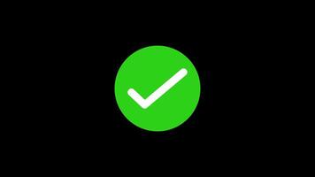 Animated Check Mark, Tick Write checkmark animation Free Video