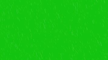 Green Screen rain falling effect and splash, Rain Light rain overlay  green screen video