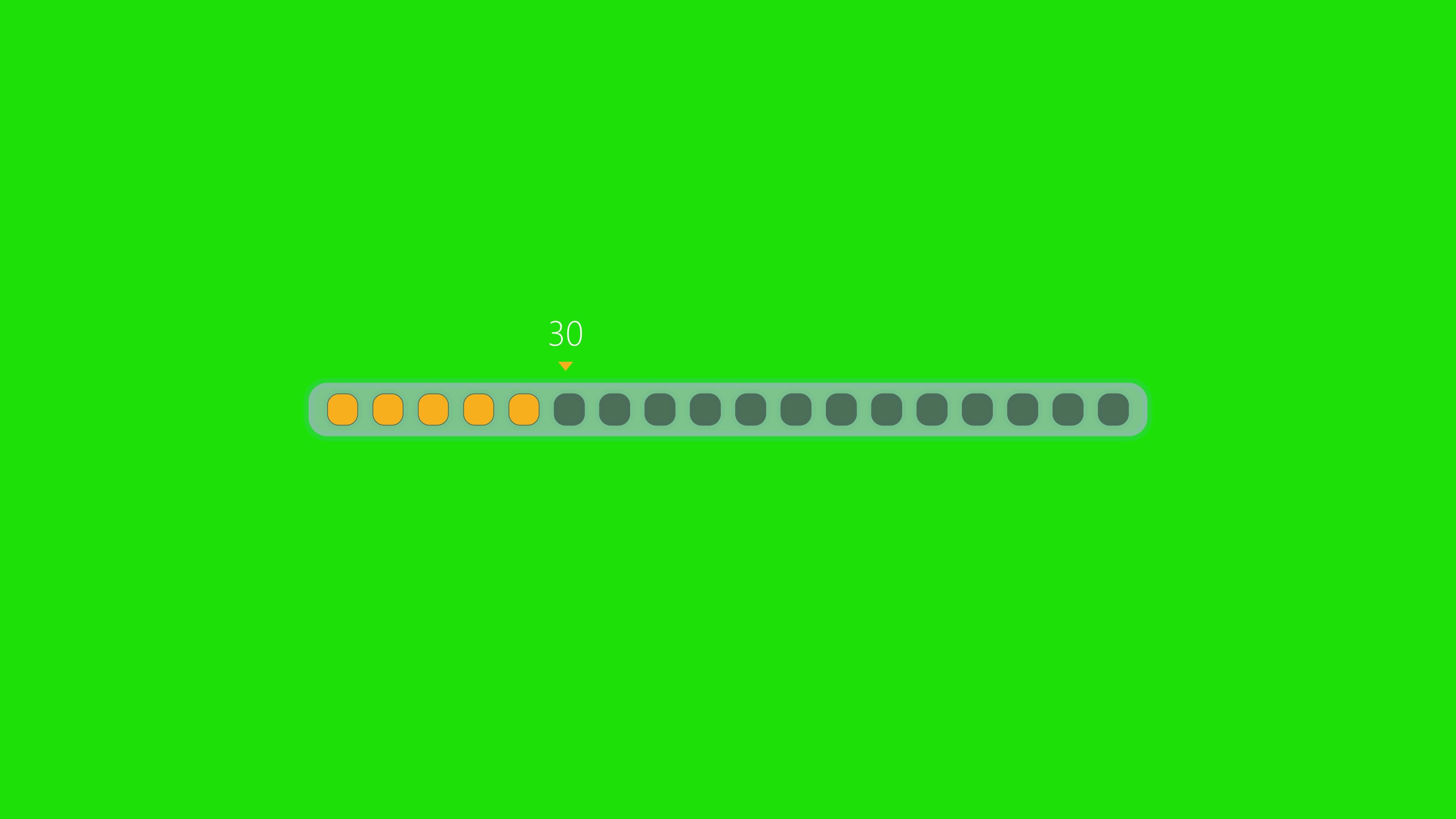 Colourfull animation loading progress bar loading animation on green ...