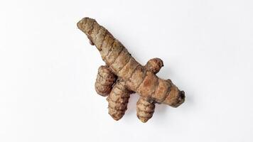 Culinary Health, Fresh Ginger Root Isolated photo