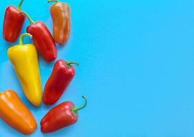 Vibrant Bell Peppers, Healthy Vegetarian Lifestyle Concept photo