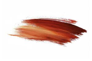 AI generated Abstract Brown Brush Stroke Artistic Background photo