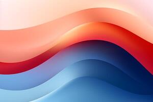 AI Generated Abstract gradient fluid paper style background illustration photo