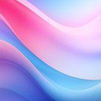 AI Generated Soft Gradient background. Vibrant Gradient Background. Blurred Color Wave. Blue, pink gradient background. summer and spring concept. Pastel gradient background. Abstract blurred photo