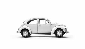 AI Generated A car on a white background, isolated photo