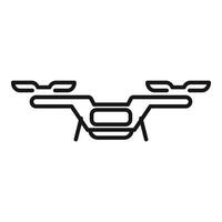 Service pro videography icon outline vector. Filming operator vector
