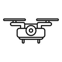 New modern operator icon outline vector. Control creative layout vector