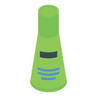 Bottle deodorant smell icon isometric vector. Flask deo pack vector