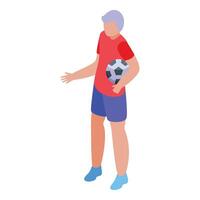 Care activity health icon isometric vector. Person game vector