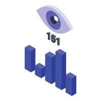 Responsive web site icon isometric vector. Modern design vector