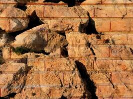 Outdoor stone texture photo