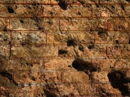 textura de piedra al aire libre foto