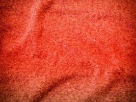 Red Fabric Texture photo