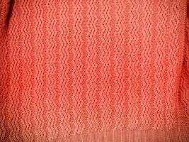 Red Fabric Texture photo