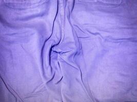 Blue Fabric Texture photo