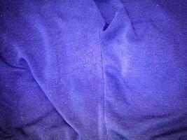 Blue Fabric Texture photo