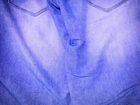 Blue Fabric Texture photo