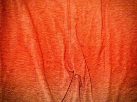 Red Fabric Texture photo