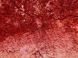 Texture Of Red Stone In The Garden photo