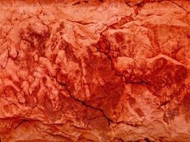 Texture Of Red Stone In The Garden photo