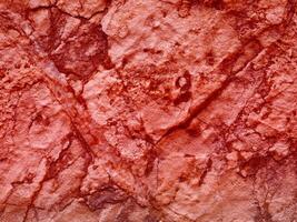 Texture Of Red Stone In The Garden photo