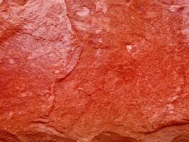 Texture Of Red Stone In The Garden photo