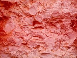 Texture Of Red Stone In The Garden photo