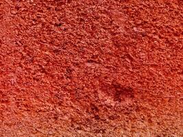 Texture Of Red Stone In The Garden photo