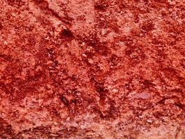 Texture Of Red Stone In The Garden photo